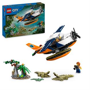 Конструктор LEGO City Водный самолет для исследования джунглей 177 деталей (60425)