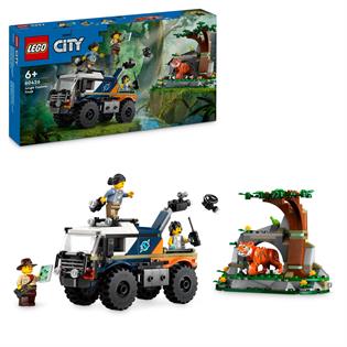 Конструктор LEGO City Внедорожник для исследования джунглей 314 деталей (60426)