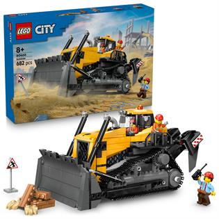 Конструктор LEGO City Жовтий бульдозер 682 деталі (60466)
