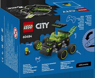 Конструктор LEGO City Автівки — Ігровий автомобіль для перегонів 64 Деталі (60484)