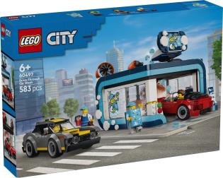 Конструктор LEGO® City Тунельна автомийка - Набір для складання, 583 деталі (60497)