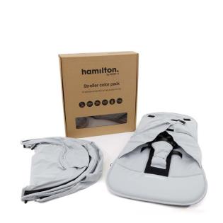 Набор текстиля для коляски Hamilton by Yoop X1 Plus светло-голубой (65092)