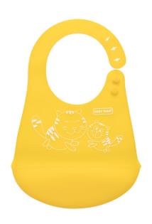 Нагрудник Baby Team силіконовий (6591)
