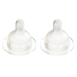 Силіконова соска до пляшечки Difrax S-bottle Wide розмір M, 2 шт. (676)