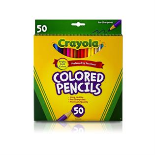 Набор карандашей Crayola Pencils 50 цветов (68-4050)