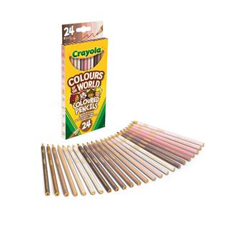 Набір кольорових олівців Crayola Color World 24 шт. (68-4607)