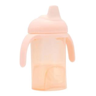 Чашка-непроливайка Difrax Non-Spill Sippy Cup Soft із силіконовим носиком 250 мл рожевий (704 Blossom)