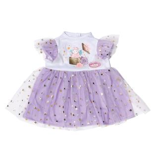 Одяг для ляльки Baby Annabell Сукня бузкова 43 см (710296)