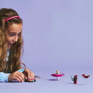 Конструктор LEGO NINJAGO Дракон Сори Спін-джитсу 56 деталей (71824)