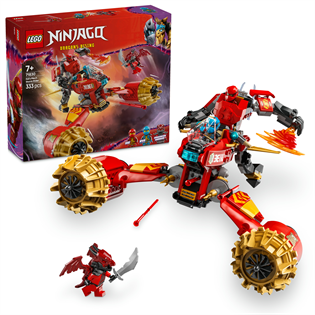 Конструктор LEGO NINJAGO Штормовой робот-всадник Кая 333 детали (71830)