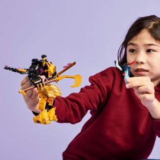 Конструктор LEGO NINJAGO Бойовий робот Арін Спін-джитсу 213 деталей (71839)