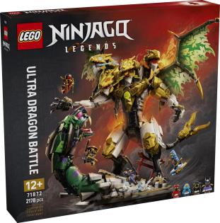 Конструктор LEGO® NINJAGO® Битва Ультрадракона Набір, 2178 деталей (71872)