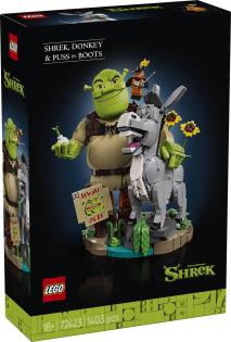 Конструктор LEGO® Шрек: Шрек, Віслюк і Кіт в чоботях (72423)