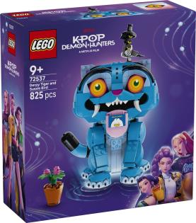 Конструктор LEGO® KPop Demon Hunters Тигр Дерпі та пташка Сассі (72537)