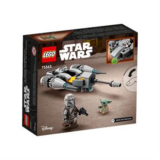 Конструктор LEGO Star Wars Мандалорский звездный истребитель номер 1, Микроистребитель 88 деталей (75363)