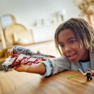 Конструктор LEGO Star Wars Джедайський перехоплювач Асоки 290 деталей (75401)