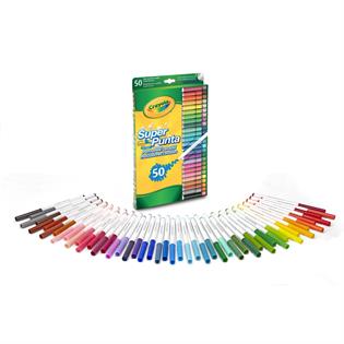 Набір фломастерів Crayola Markers 50 кольорів (7555)
