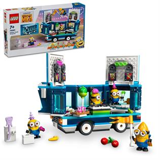 Конструктор LEGO Despicable Me Музыкальный автобус для вечеринок Миньонов 379 деталей (75581)