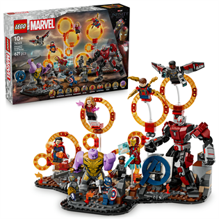 Конструктор LEGO Marvel Месники Завершення Вирішальна битва 621 деталь (76323)