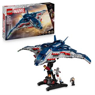 Конструктор LEGO Super Heroes Мстители Эра Альтрона Квинджет 1131 деталь (76325)