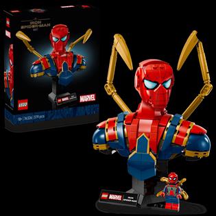 Конструктор LEGO Marvel Погруддя Залізної Людини-павука 379 деталей (76326)