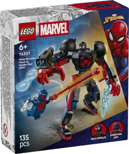 Конструктор LEGO Super Heroes Marvel Робот Майлза Моралеза vs Людина-павук 2099 135 Деталей (76337)