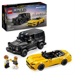 Конструктор LEGO Speed Champions Mercedes-AMG G 63 и Mercedes-AMG SL 63, 808 деталей (76924)