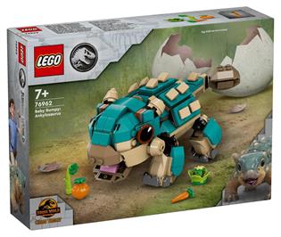 Конструктор LEGO Jurassic World Малюк Бампі Анкілозавр 358 деталей (76962)