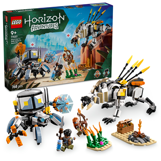 Конструктор LEGO Horizon Aloy и Varl против Shell-Walker и Sawtooth 768 деталей (77037)