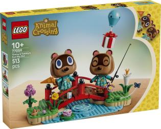 Конструктор LEGO® Animal Crossing™ Веселий день Timmy і Tommy на природі Іграшка (77059)