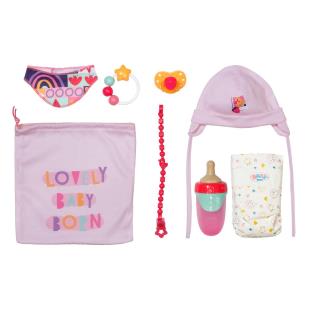 Набір аксесуарів для ляльки BABY BORN серії Pinplay – ПЕРШІ ВАЖЛИВІ МОМЕНТИ