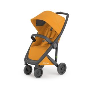 Прогулянкова коляска Greentom Classic жовтий, чорний (8719323779952)