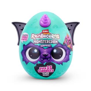 Мягкая игрушка-сюрприз Rainbocorns G Monstercorn Surprise Котенок фиолетовый (9297G)