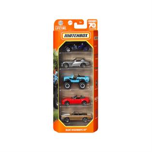 Набір машинок Matchbox 5 шт. 1:64 (C1817-HKY23)