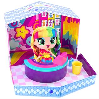 Игровой набор Decora Girlz с куклой 13 см Дизайнерский магазин наклейок (D1009)