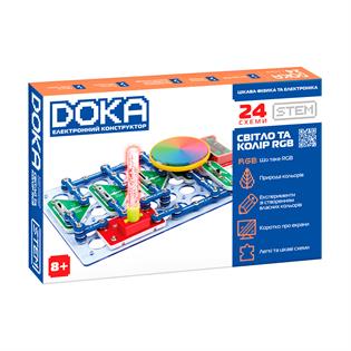 Электронный конструктор Doka Свет и цвет RGB (D70700)