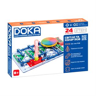 Электронный конструктор Doka Свет и цвет RGB (D70700)