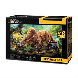 3D пазл CubicFun National Geographic Dino Трицератопс (DS1052h)