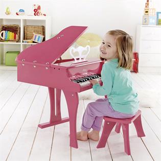 Детский рояль Hape розовый (E0319)