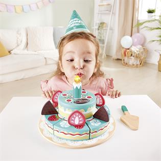 Интерактивная игрушка Hape торт на день рождения (E3180)