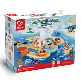 Игровой набор Hape Спасательный катамаран (E3427)