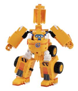 Трансформер-конструктор Super Wings Wise Blocks Buildable Transforming Vehicle Донні 2 в 1 (EU385007)