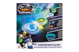 Ігровий набір Infinity Nado VI Starter Battle Set Золотий Воїн Фенікс проти Сліпучого Леопарду (EU654183)