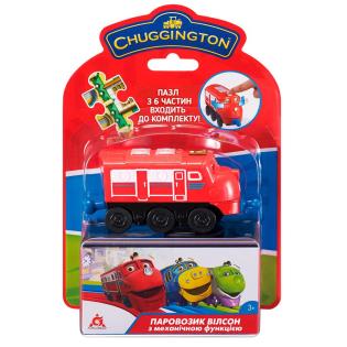 Паровозик Chuggington Вілсон із механічною функцією та пазлом (EU890301)