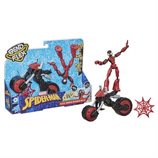 Фигурка Hasbro Bend and Flex 2 в 1 Человек-паук на мотоцикле (F0236)