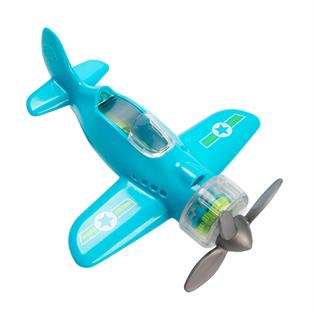 Игрушечный самолет Крутись пропеллер Fat Brain Toys Playviator голубой  (F2262ML)