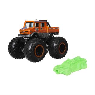 Машинка-позашляховик Hot Wheels Monster Trucks 1980 Mercedes-Benz Unimog 1:64 (FYJ44-HNW13)