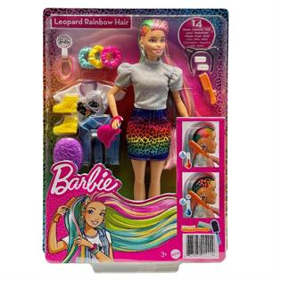 Кукла Barbie Радужный леопард 29 см (GRN81)