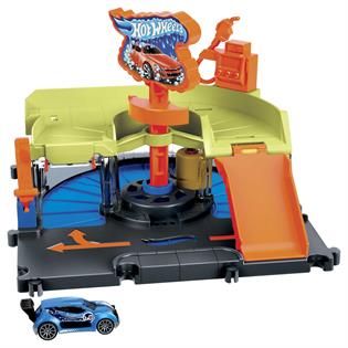 Автотрек Hot Wheels Скоростная автомойка (HDR27)