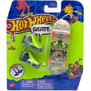 Игровой набор Hot Wheels Фингерборд и обувь для пальцев Wicked Intruder (HGT46-WI)